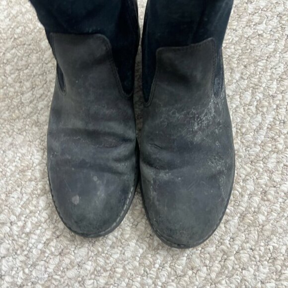 Timberland Bethel Biker boots winter shoes black size 6.5 - Picture 2 of 13